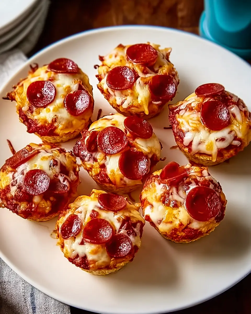 Carnivore Pizza Muffins