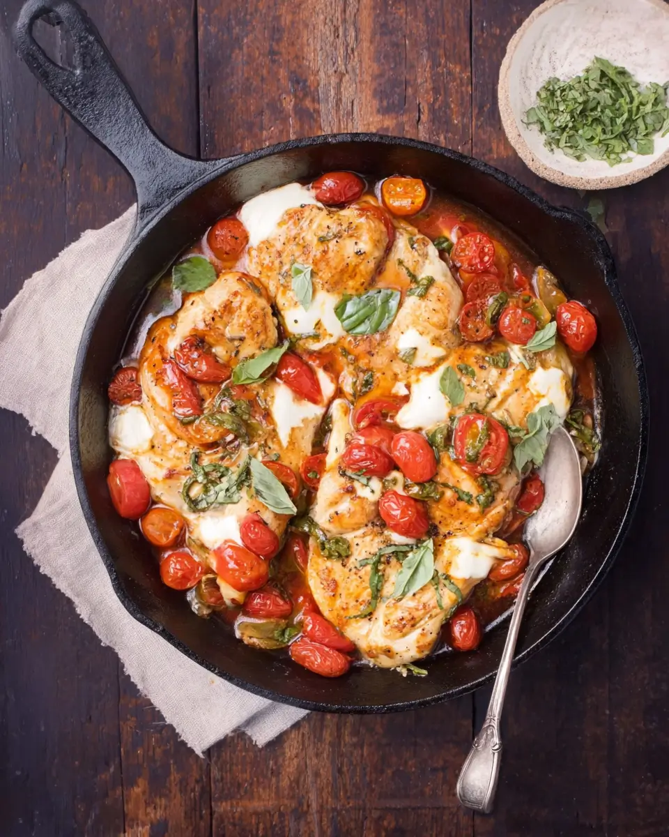 Caprese Chicken Skillet