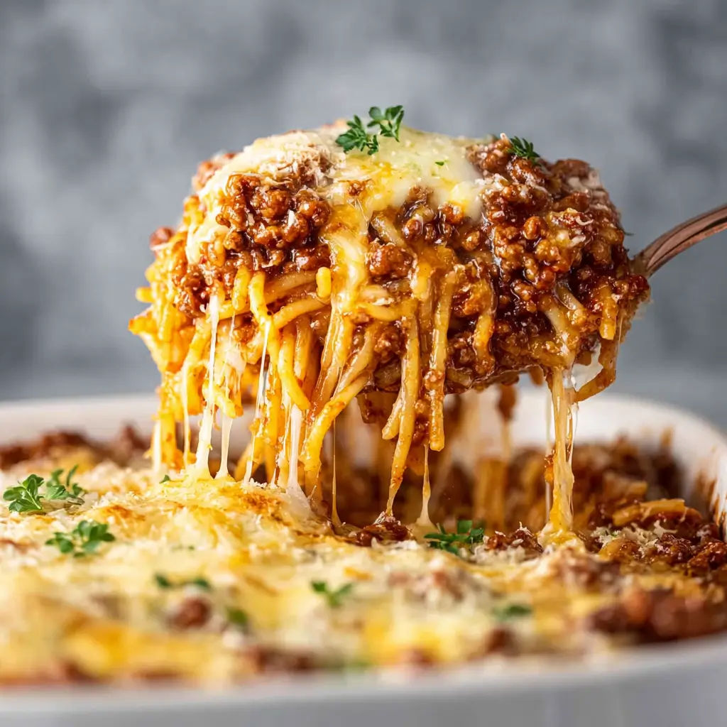 Baked Spaghetti Casserole