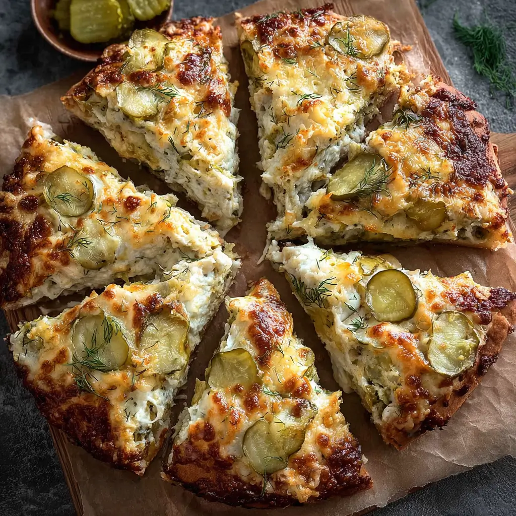 Dill Pickle Focaccia Bread