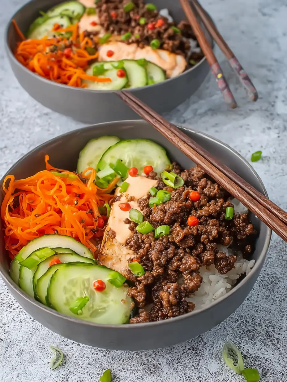 Korean-Style Beef Rice Bowl