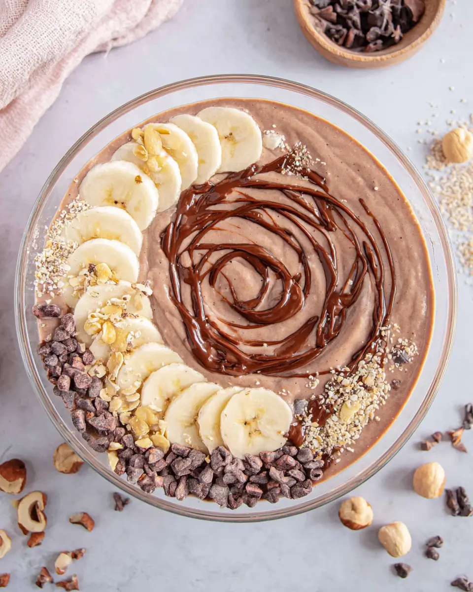 Nutella Smoothie Bowl