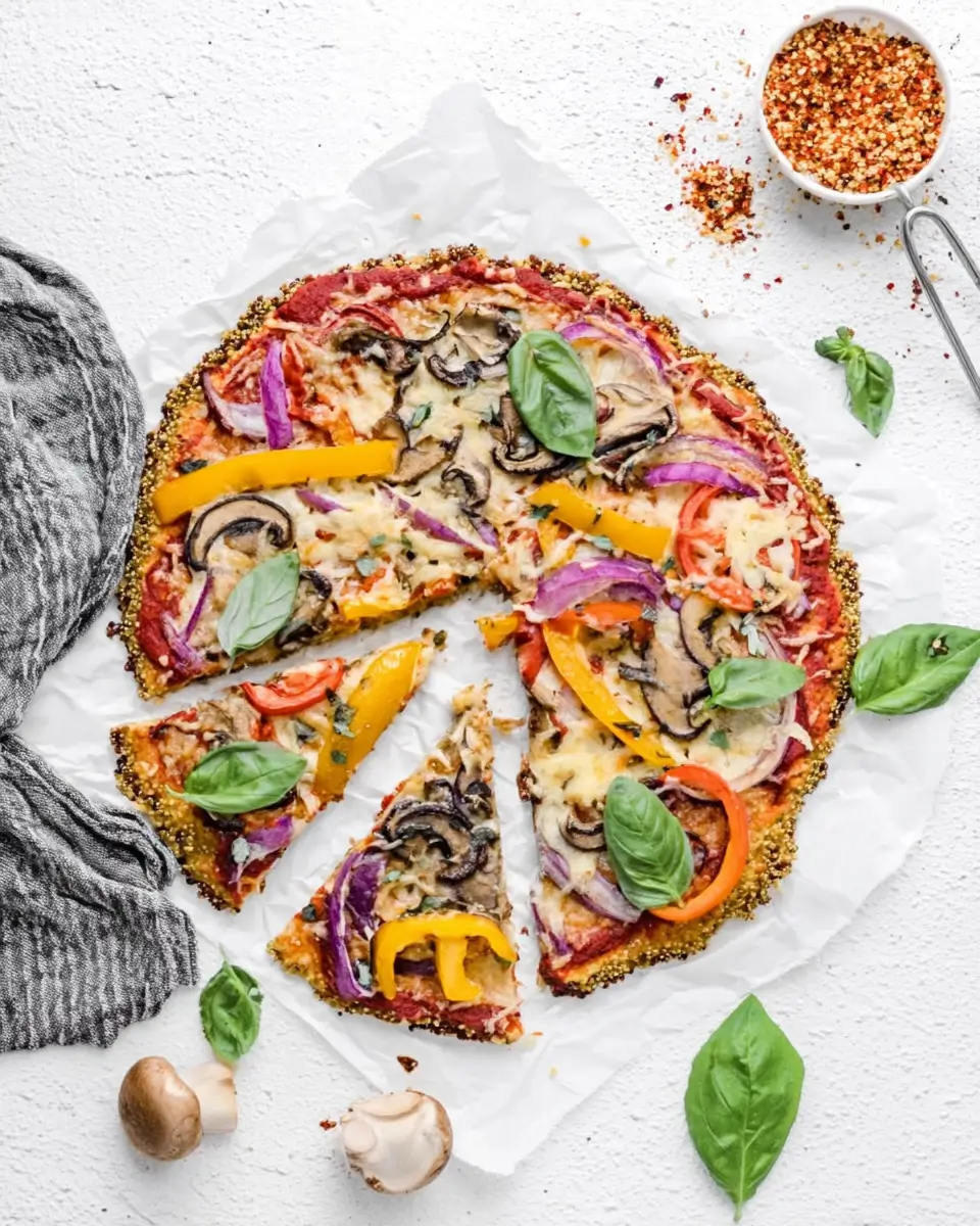 Keto Zucchini Crust Pizza