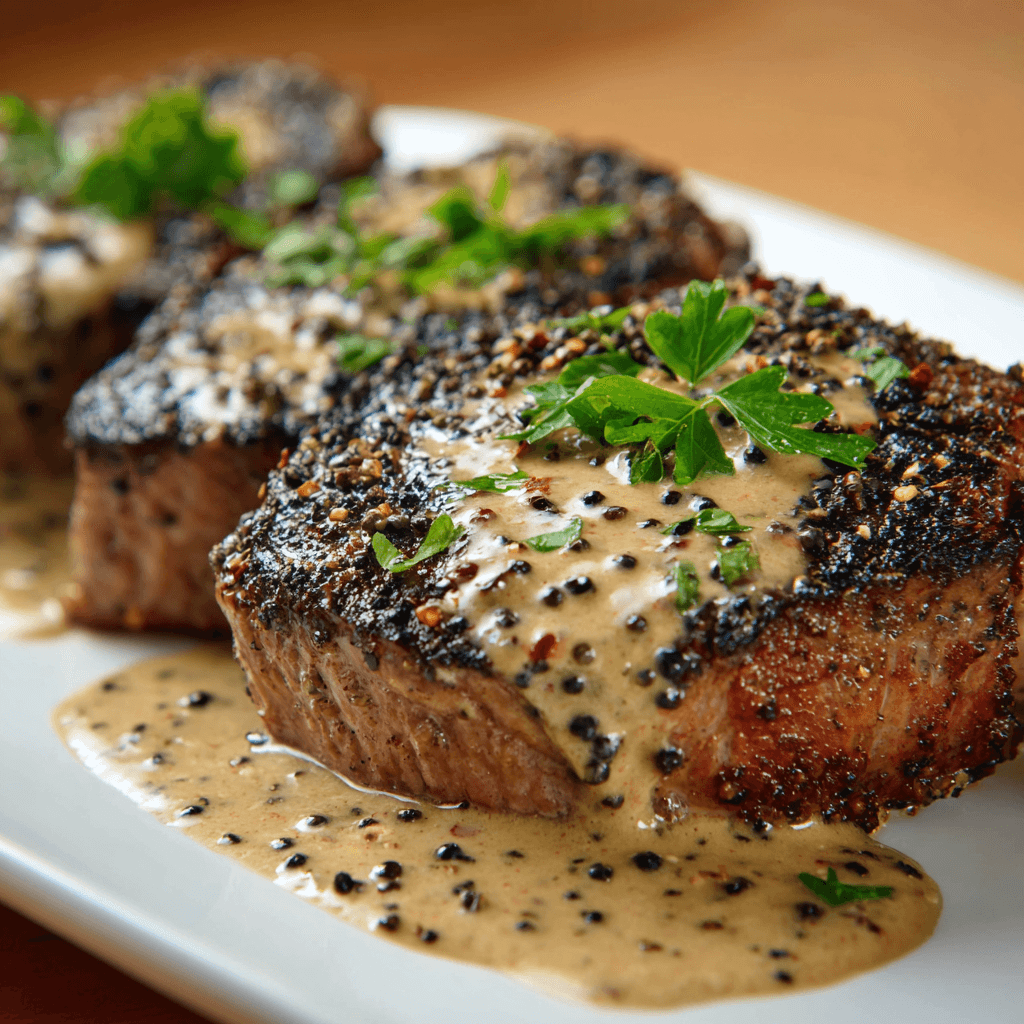 Steak au Poivre