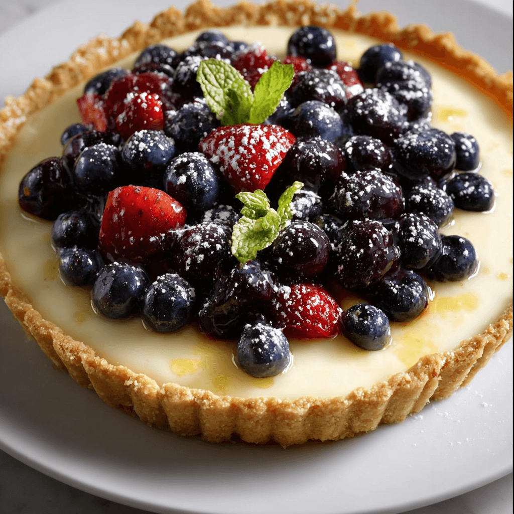 Berry Mascarpone Tart